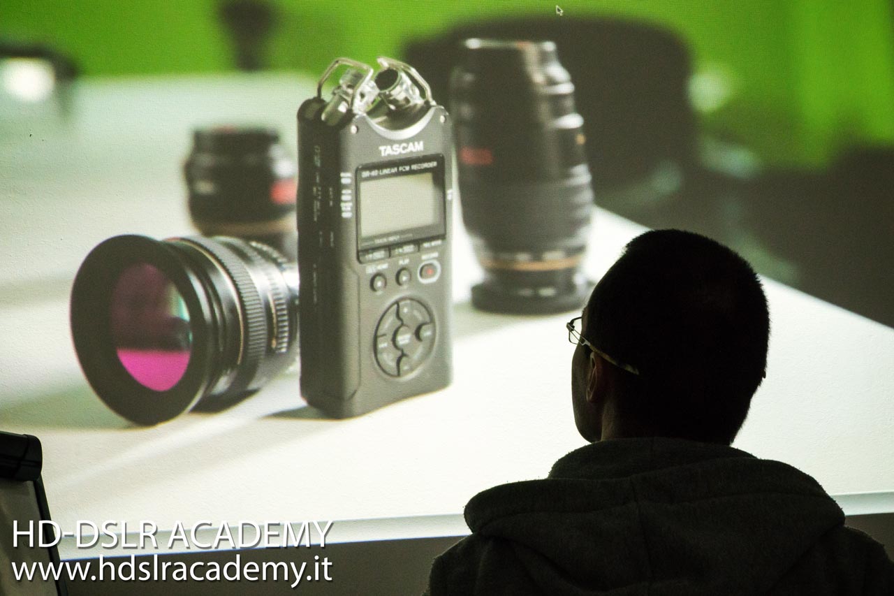 Corso riprese e montaggio video con reflex Canon e Sony in 4K